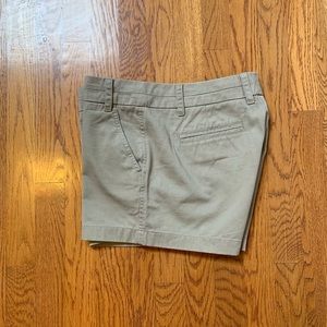 JCrew Chino Shorts. 3” inseam. Size 8.